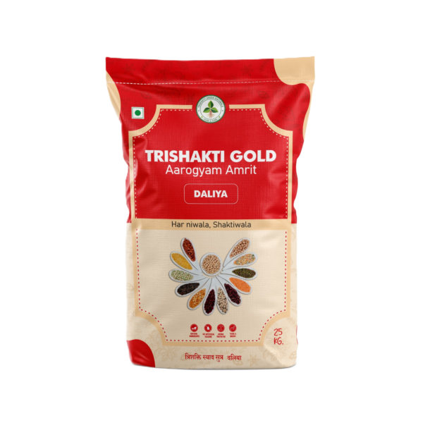 Premium Daliya (Broken Wheat) – Nutritious & Wholesome (25 kg)